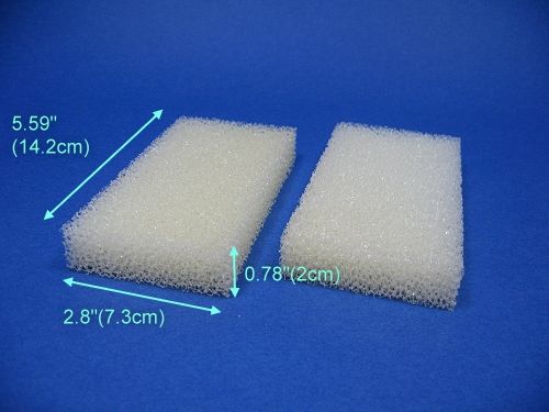 2x Hagen Fluval 104 105 Filter Foam Blocks , pads pump  