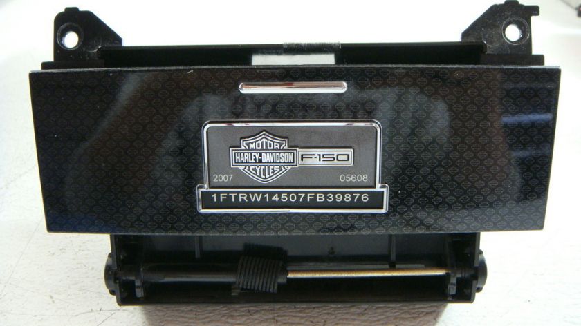   FORD F150 HARLEY DAVIDSON EDITION ASH TRAY WITH HARLEY LOGO FACTORY