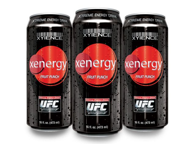 Xyience Xenergy Xtreme Fruit Punch BSN Tapout UFC  