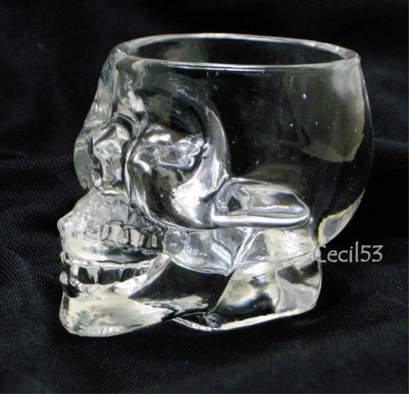 SKELETON SKULL BAR VODKA SHOT GLASS  