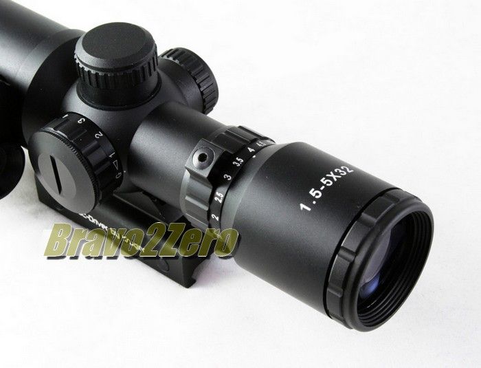   Dual Illuminated CrossHair Rifle Scope w/ Quick Release Mount  