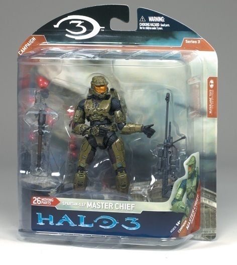 HALO 3 SERIES 3 MCFARLANE TOYS MASTER CHIEF  