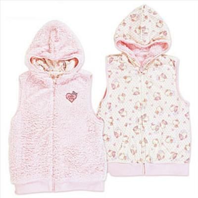 Hello Kitty Vest Hoodie Sanrio Pink   M  