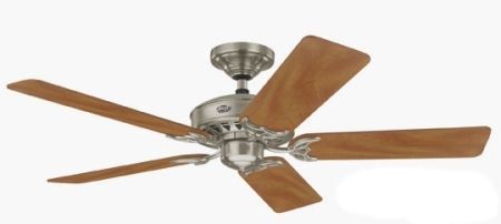 Hunter 52 Architect Ceiling Fan   Brushed Nickel 26418  