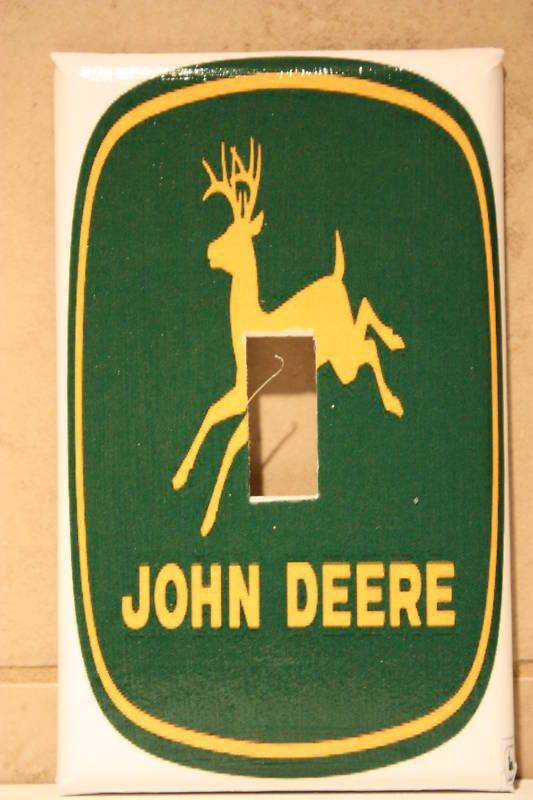 John Deere light switch cover tractor parts toys  