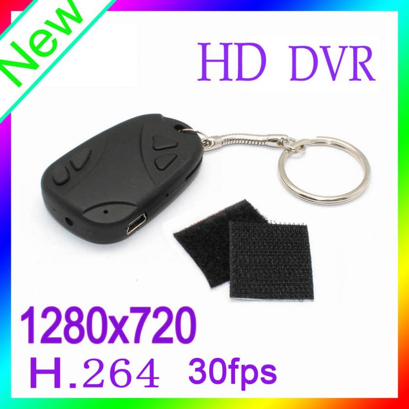 Mini HD Car Key Camera DV DVR Video Meeting Driving Recorder 30fps