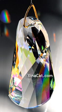 The Wave 63mm AB Austrian Crystal Prism SunCatcher  