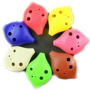 HOLE TREBLE C OCARINA FLUTE MUSICAL INSTRUMENT GIFT  