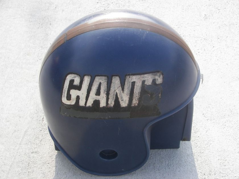 NEW YORK GIANTS FOOTBALL HELMET MAILBOX RARE FIND  