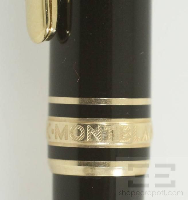 Mont Blanc Black & Gold Wolfgang Amadeus Mozart Small Meisterstuck 