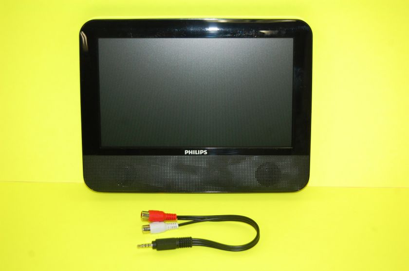 Philips 9 TFT Headrest Color LCD Car Monitor W/Audio PD 9012/37 