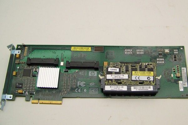    001 Smart Array E200 PCI Express SAS RAID Controller W/ 128 MB Cache