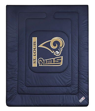 ST LOUIS RAMS Comforter Sham Bedskirt Pillowcase Set  