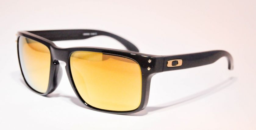 Oakley Holbrook Black w/ 24k Shawn White OO9102 08 NEW  