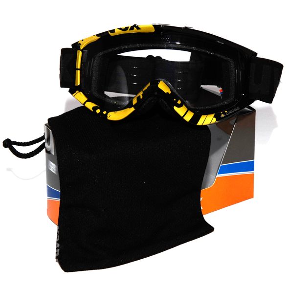 UVEX FX CROSS Black Gold Motocross Goggle Crossbrille  