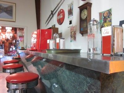 Coca Cola Bar with Stools and Accessories  