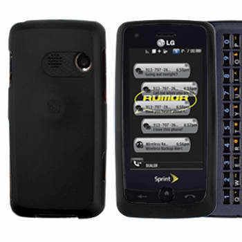 Black Straight Talk LG 511C Faceplate Snap on Phone Cover Hard Shell 