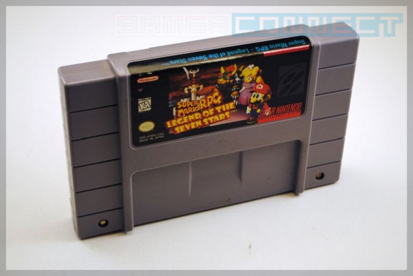 Super Mario RPG Cartridge SNES Super Nintendo VERY RARE  