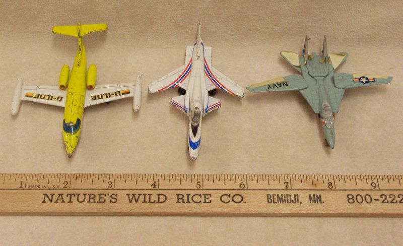 VINTAGE AIRCRAFT MATCHBOX DIE CAST LEARJET X 29A F14  