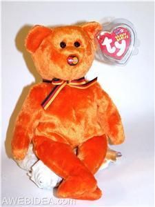 Beanie III MBNA Bear Retired Ty Beanie Baby MWMT  