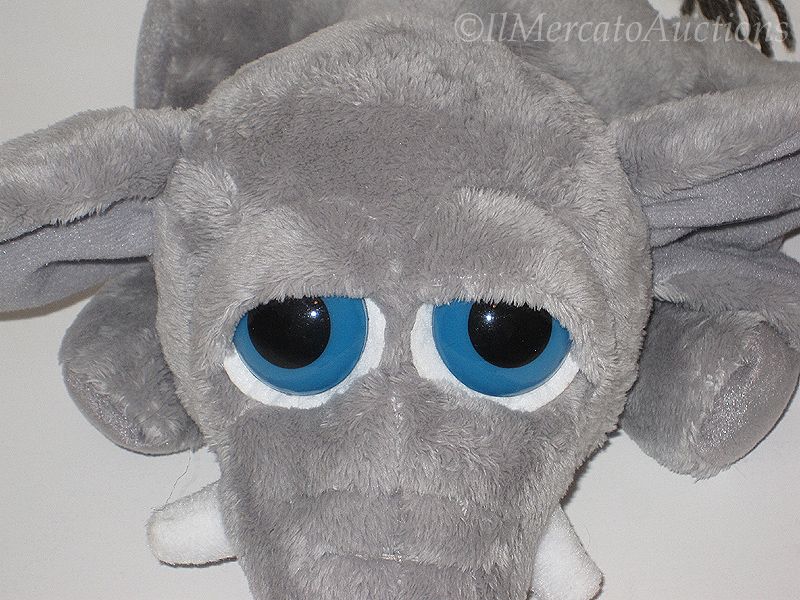   Lil Peepers Plush Grey ELEPHANT Stuffed Animal Toy 23465 Gray  