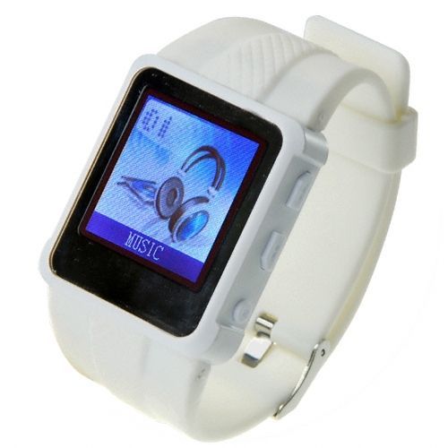 8GB Wrist Watch  Mp4 1.5 OLED Screen Voice Record  