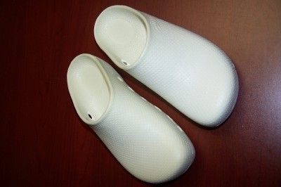   NURSES Shoes CLOGS MULES SZ 4 1/2 37 ORTHOPEDIC COMFORT OFF WHITE