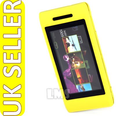 London Magic Store   YELLOW HYBRID HARD CASE SKIN FOR SONY ERICSSON 